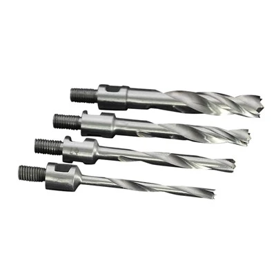 Drill with Threaded Shank